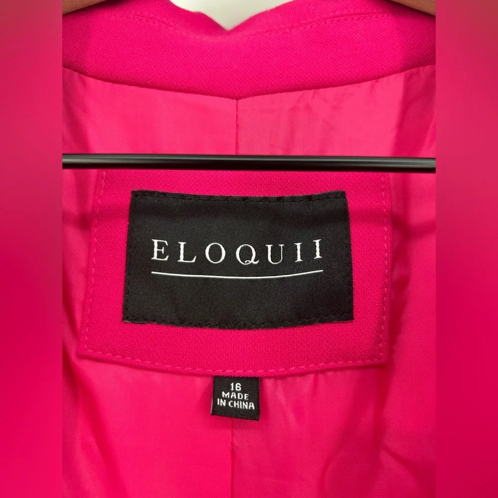 Eloquii Pink Blazer - Picture 3 of 10